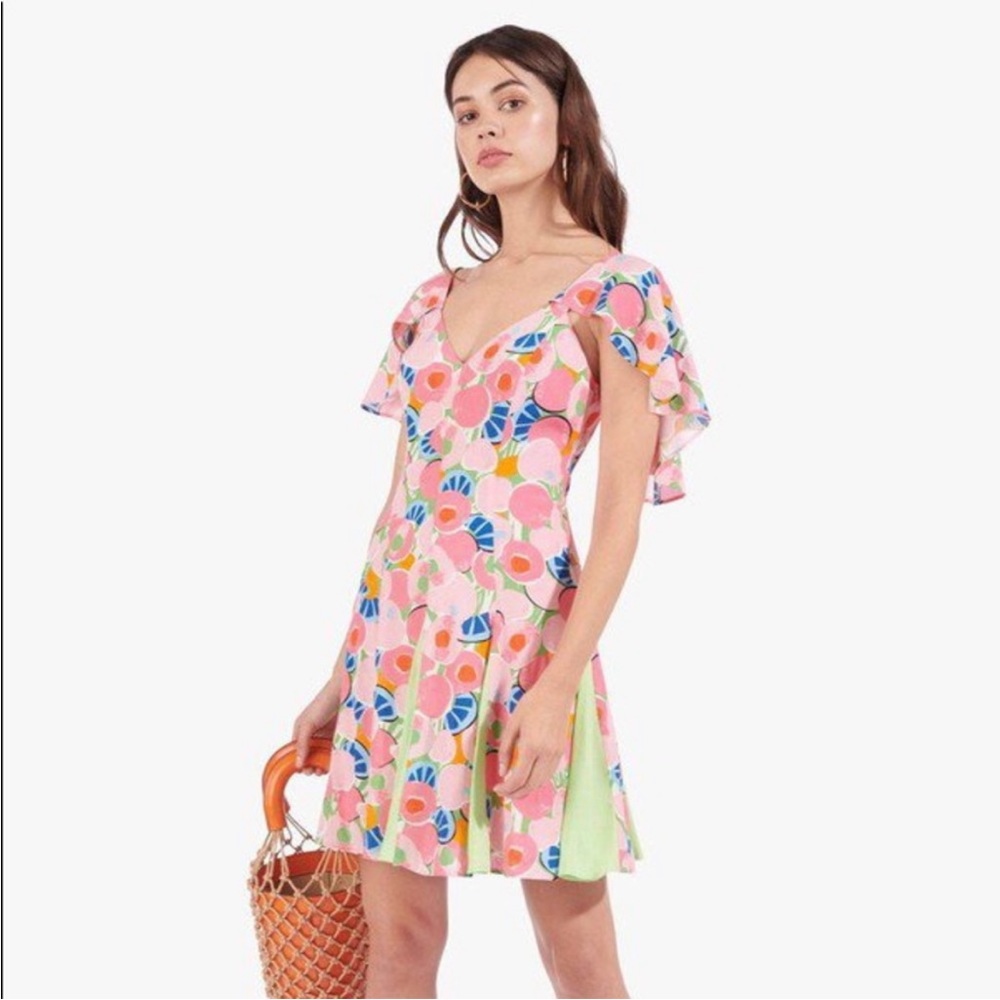 STAUD | Chiquita Print Dress | 0